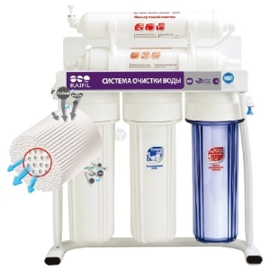 Водоочиститель QM-85 PU 905W5-WF14-PR-EZ, с UF-мембраной, c IRC умягчающий, метал. рама, R