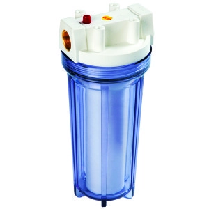 Водоочиститель PU 891C1-W34-PR-BN-R (прозр., мех.на х/в, вход 3/4, ключ, кроншт, картридж)