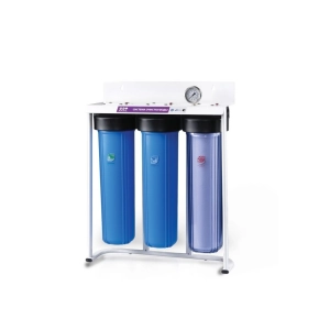 Водоочиститель PU 908B3-BK1-S-G 3-х стадийный ВВ20 краншт. манометр