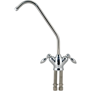 Кран DF015AA2-HC (кран с двумя выходами для подведения чистой воды (с вентилем капелька)