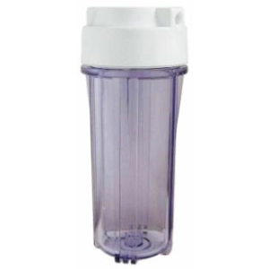 AEG-10C-02-14 Aquapro Корп. фильтр. 10, прозр., подв.1/4,2упл.