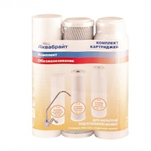 АКВАБРАЙТ ОБЕЗЖЕЛЕЗИВАНИЕ К-3 для очистки воды ПП-5М УГП-10 ФП-10