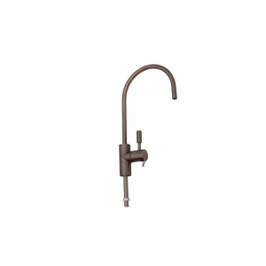 Кран 7,5 см с керамическим переключателем - silver (F-09-2BC-L-R)