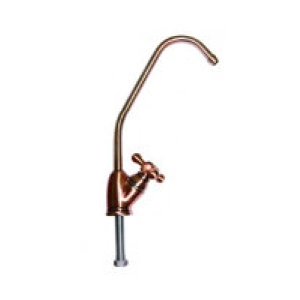 Кран 7,5 см с керамическим переключателем под бронзу (F-07-2BC-L-B)