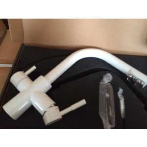 Кран чистой воды, совмещенный со смесителем, White (NKD 0212 WE)