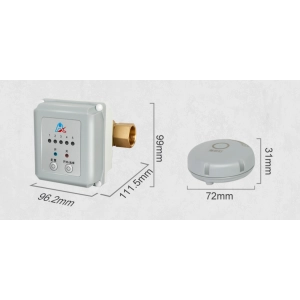 Система защиты от протечек F104I (внешний аккумулятор, подключение 1)