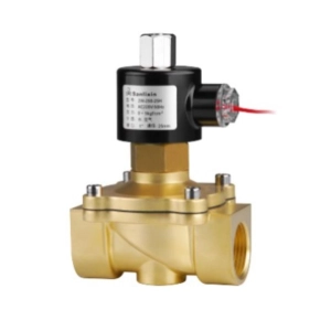 Соленоидный вентиль прямого действия SANLIXIN 1 1/4 NO (ZS2AF02N1H32, BRASS, 0-5 bar, 220V)