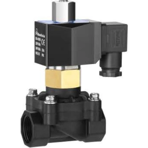 Соленоидный вентиль прямого действия SANLIXIN ¾ NO (ZS2DF02N7E20, plastic, 0-5 bar, 220V)