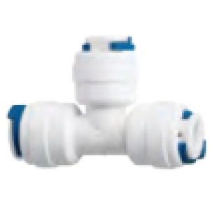 Фитинг тройник QT-03A Naturewater 1/4х1/4х1/4, JG (70-4)