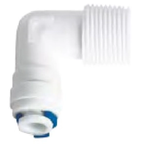 Фитинг угловой 1/4-3/8 (трубка-резьба) QT-10А Naturewater (40-4-6)