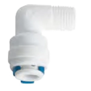 Фитинг угловой 1/4х1/8, JG (трубка-резьба) QT-08A Naturewater (40-4-2)