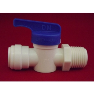 Фитинг-преключатель 1/2-1/2 (трубка-резьба) Корея NPTF (AHMC0707W)