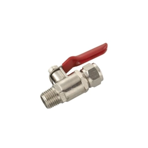 Шаровый вентиль под трубку 3/8 (BV-3BC)